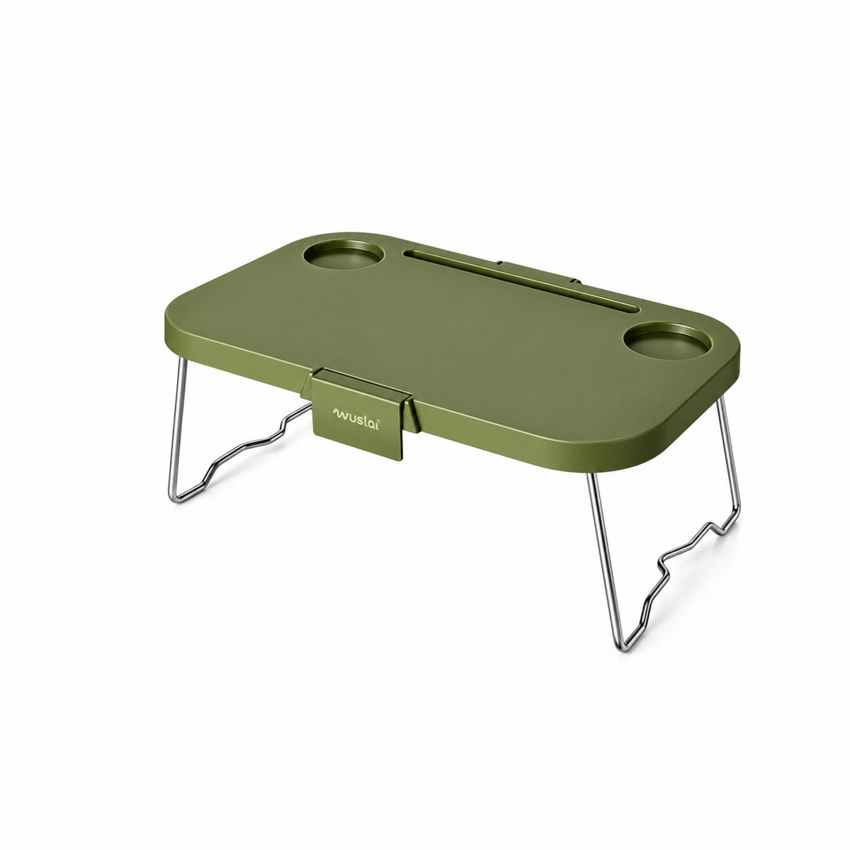 WUSLA FOLDABLE CAMPING STORAGE BOX WITH TABLE