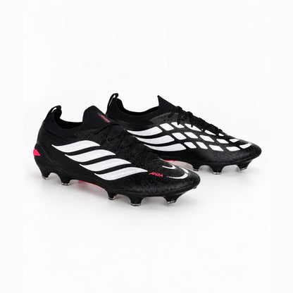 ANZA Fury Soccer Boots – Black, White & Pink