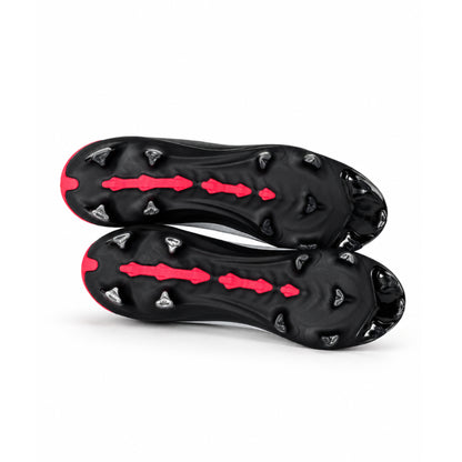 ANZA Fury Soccer Boots – Black, White & Pink