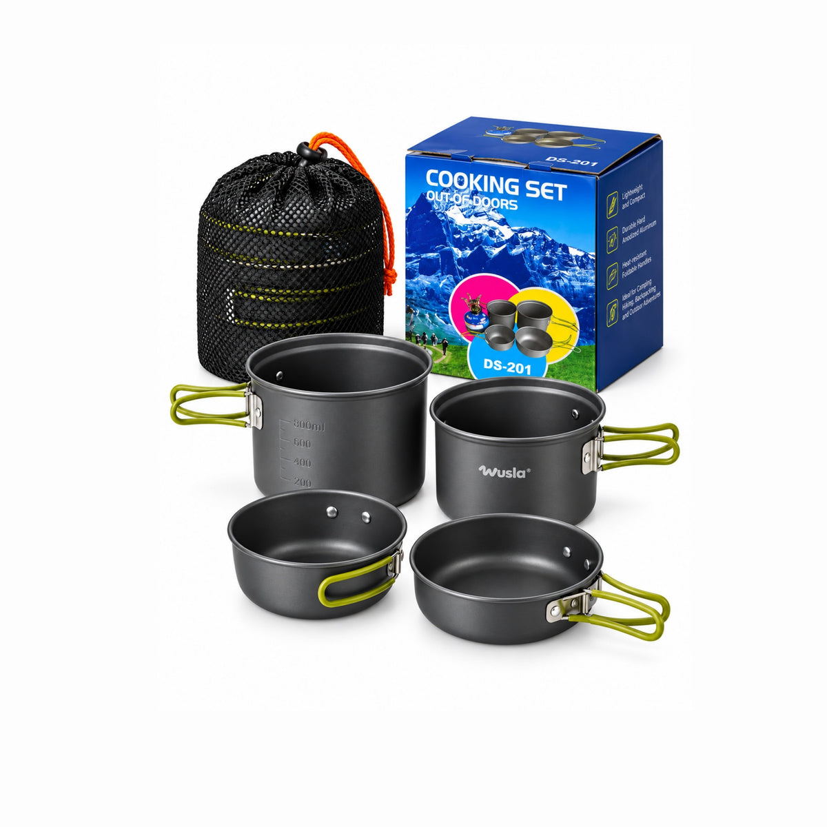 WUSLA TREKKING COOKING POT 4