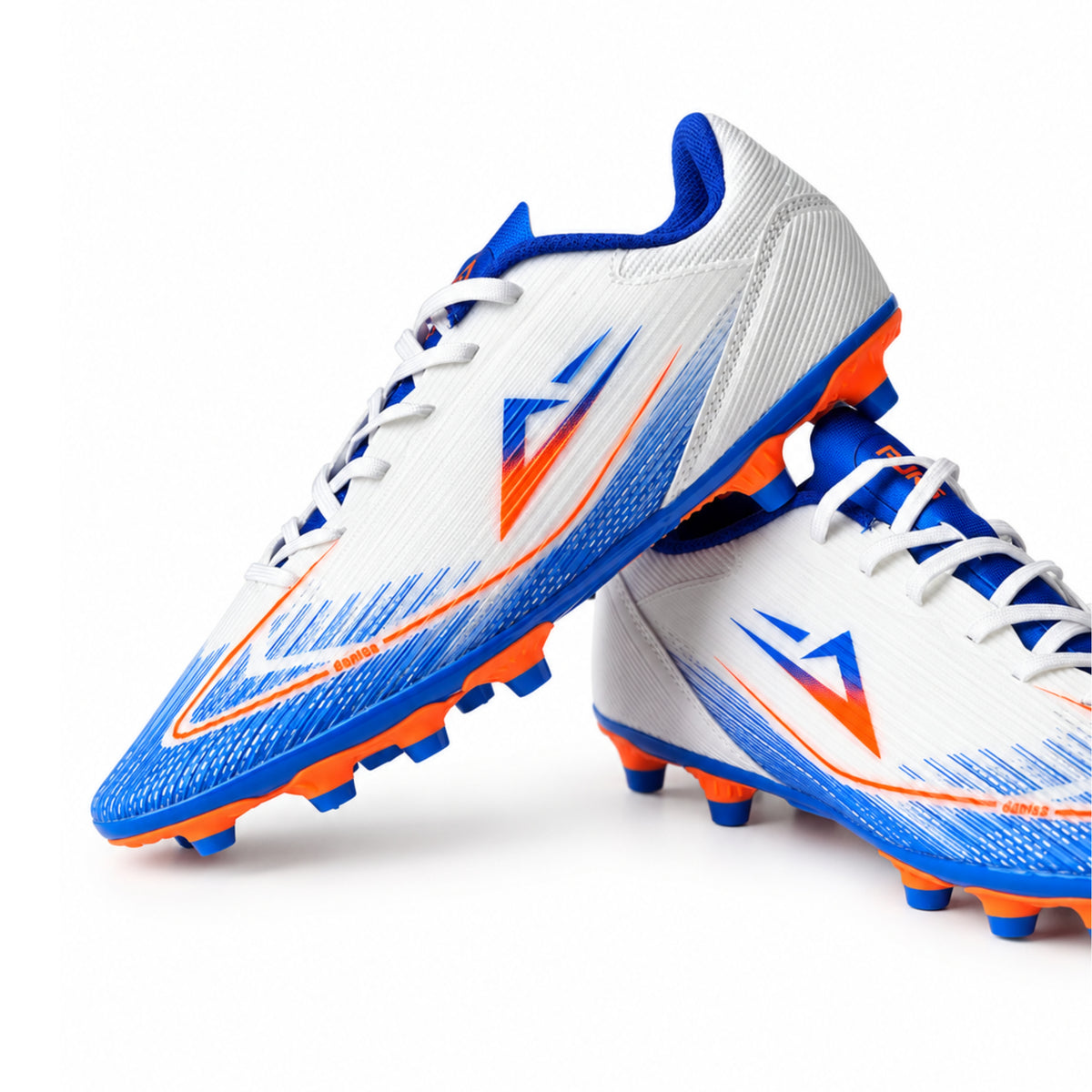 PUKS Danisa Football Boots – Green & White/Blue