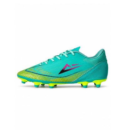 PUKS Danisa Football Boots – Green & White/Blue