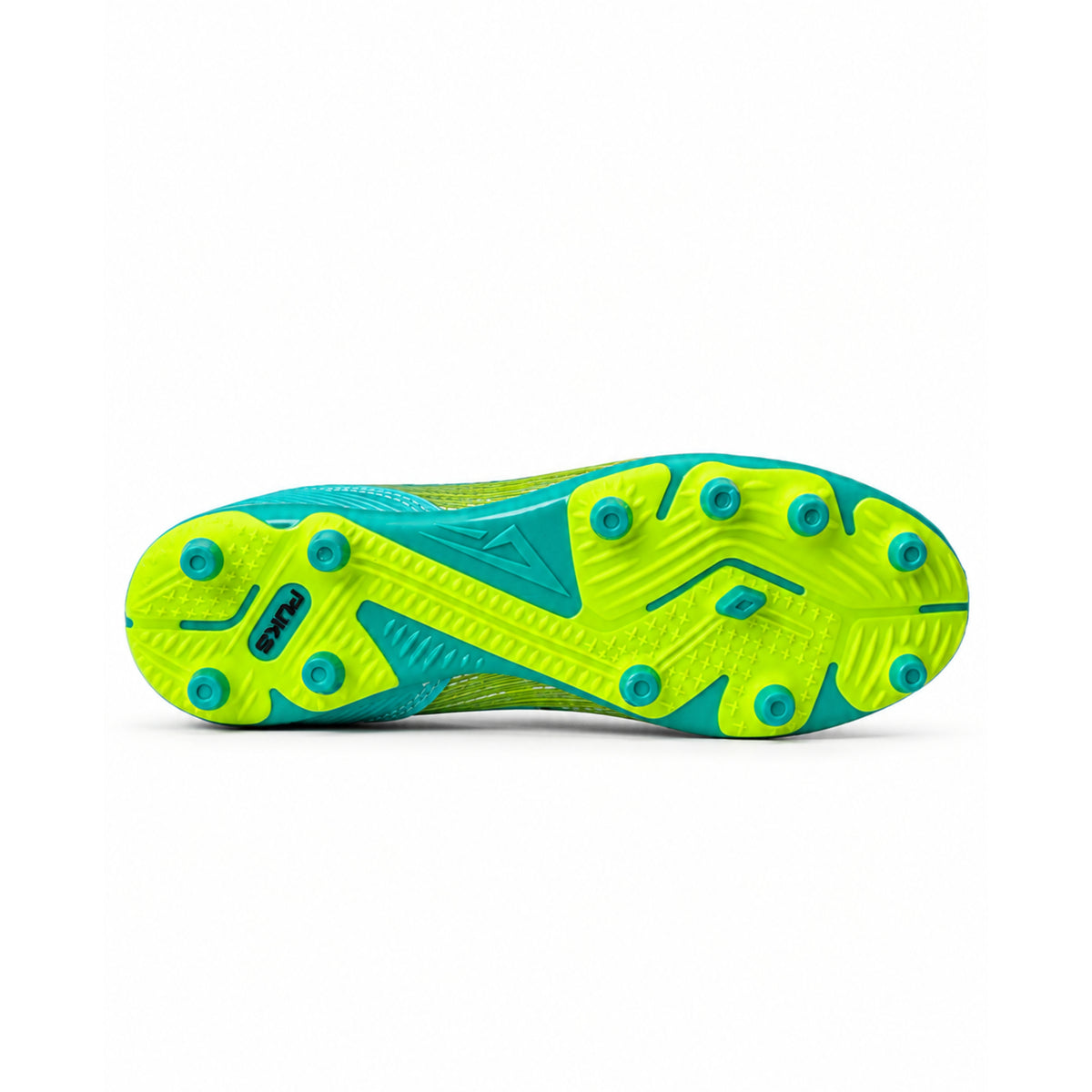 PUKS Danisa Football Boots – Green & White/Blue