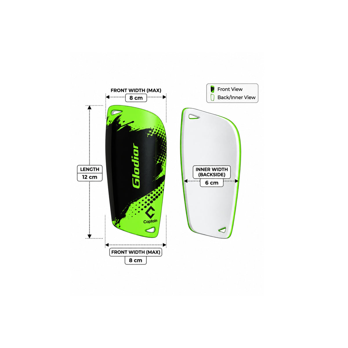 Captain Gladiar Shin Guard