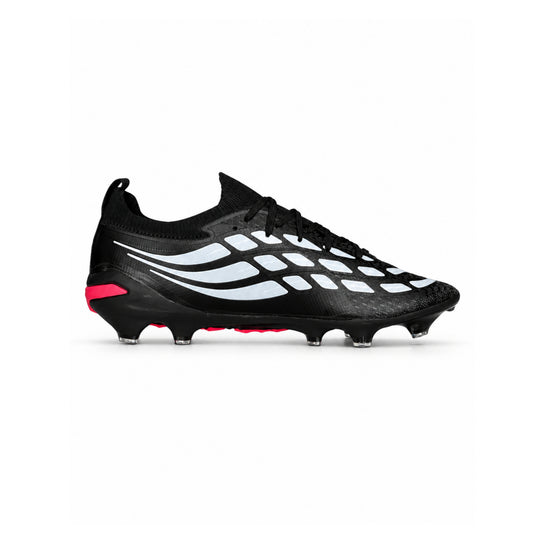 ANZA Fury Soccer Boots – Black, White & Pink