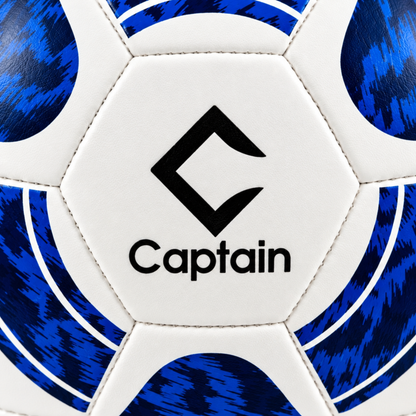 Captain Premier Football – Blue & White